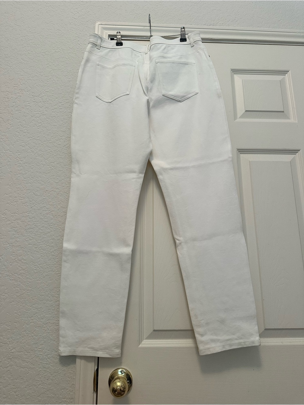 Chico's So Slimming White Denim Pants - Size 2 (US 12) - EUC - Picture 9 of 11